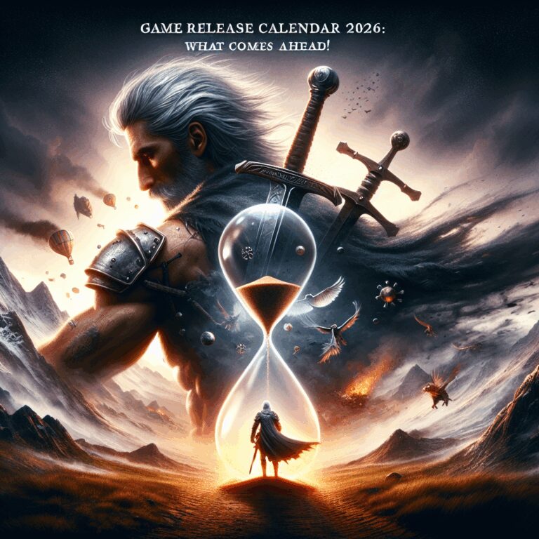 Calendário de Lançamentos de Jogos 2026: o que vem por aí!