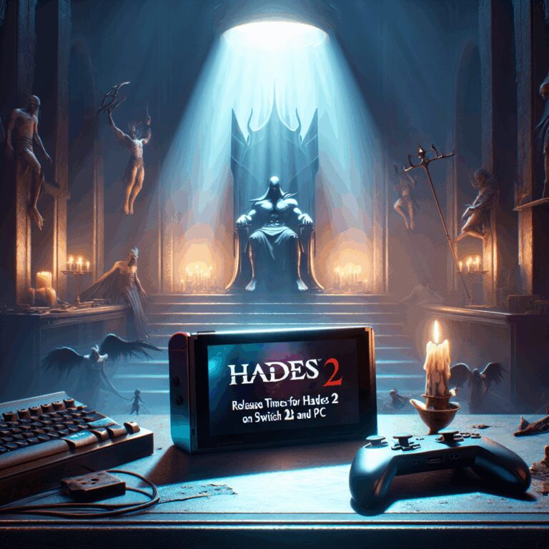 Horários de lançamento de Hades 2 revelados no Switch 2 e no PC