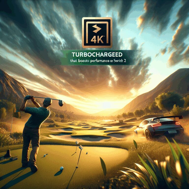 Hot Shots Golf recebe update turbinado que acelera o desempenho no Switch 2