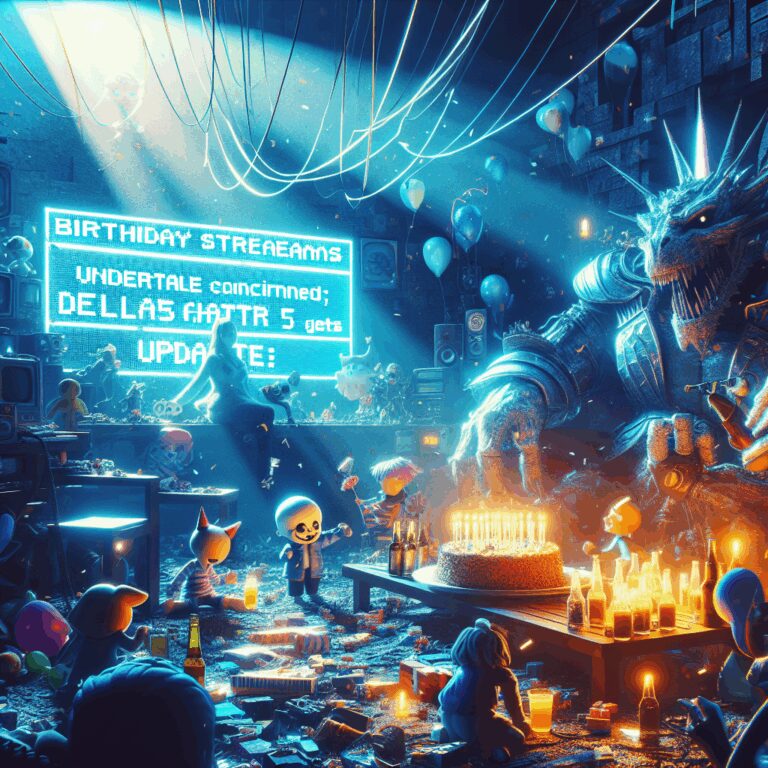 Streams de Aniversário de Undertale Confirmadas; Deltarune Capítulo 5 Recebe Atualização