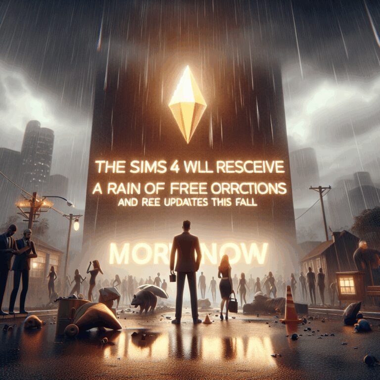 The Sims 4 vai receber uma chuva de correções e atualizações grátis ainda neste outono