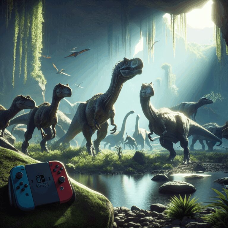 ARK: Ultimate Survivor Edition chega ao Switch 2 com taxa de quadros e resolução turbinadas