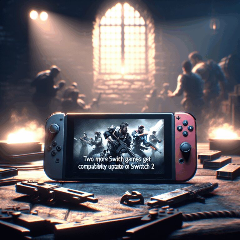 Mais dois jogos de Switch ganham updates de compatibilidade no Switch 2