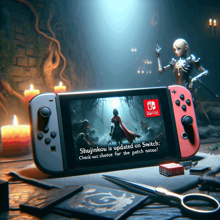 Shujinkou é atualizado no Switch: confira as notas do patch!