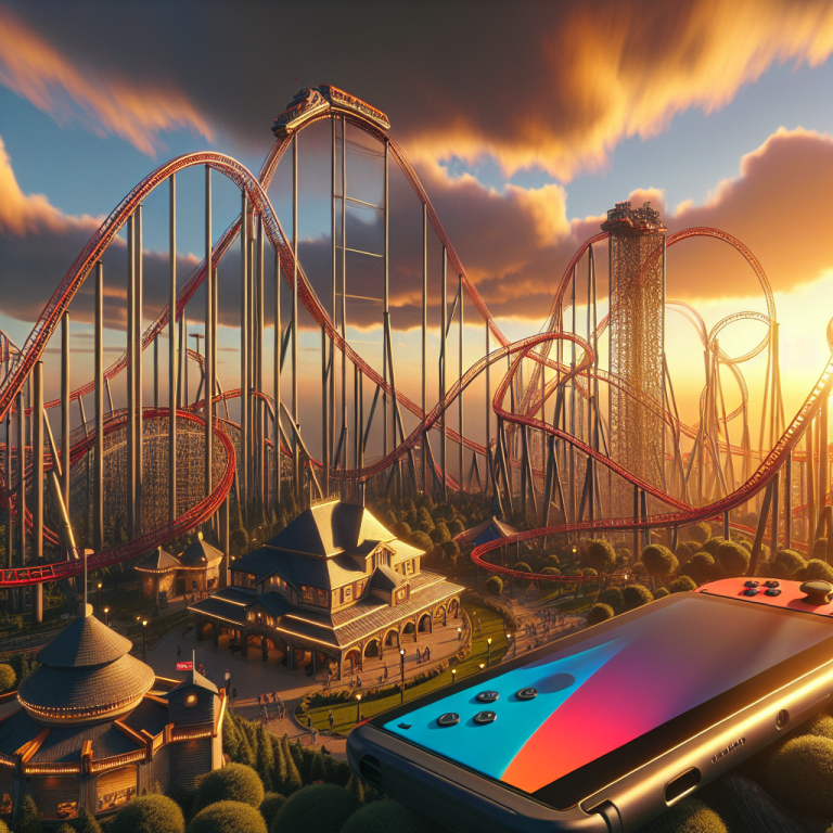 Anunciada edição física de RollerCoaster Tycoon 3: Complete Edition para Nintendo Switch