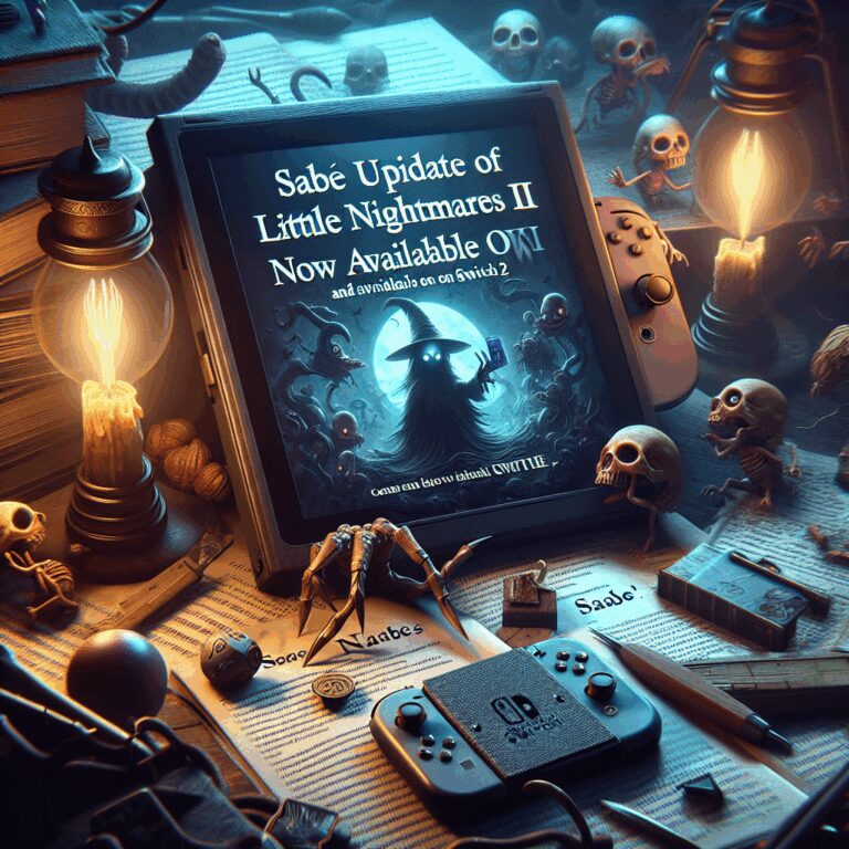 Atualização de outubro de Little Nightmares III já disponível no Switch e no Switch 2