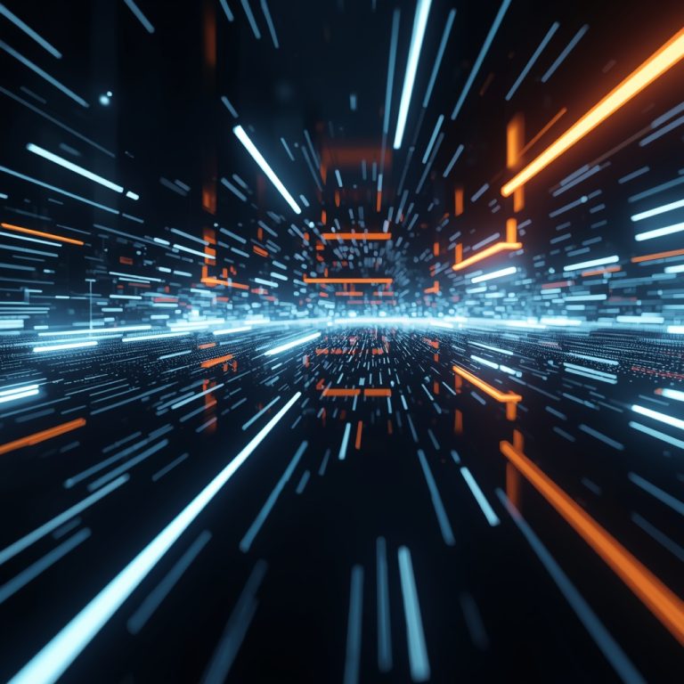 Ilustração editorial representando tecnologias modernas de renderização gráfica em jogos digitais.